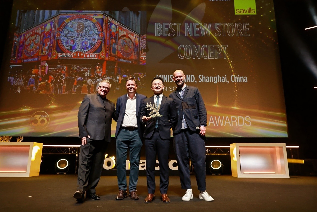 MINISO LAND Wins Best New Store Concept at MAPIC Awards 2025
