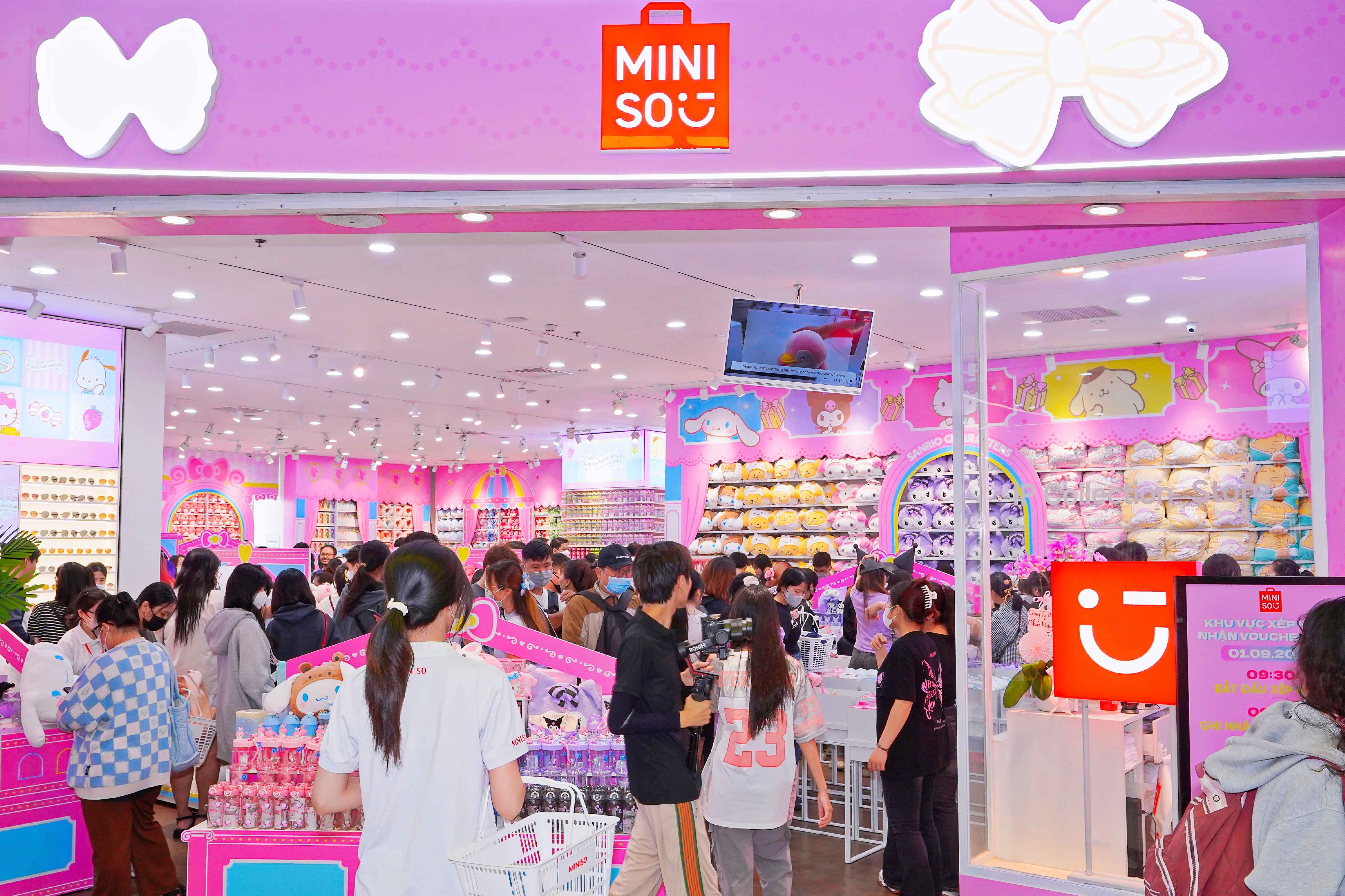 MINISO Launches Vietnam’s First Sanrio Characters-Themed Store in Ho Chi Minh City