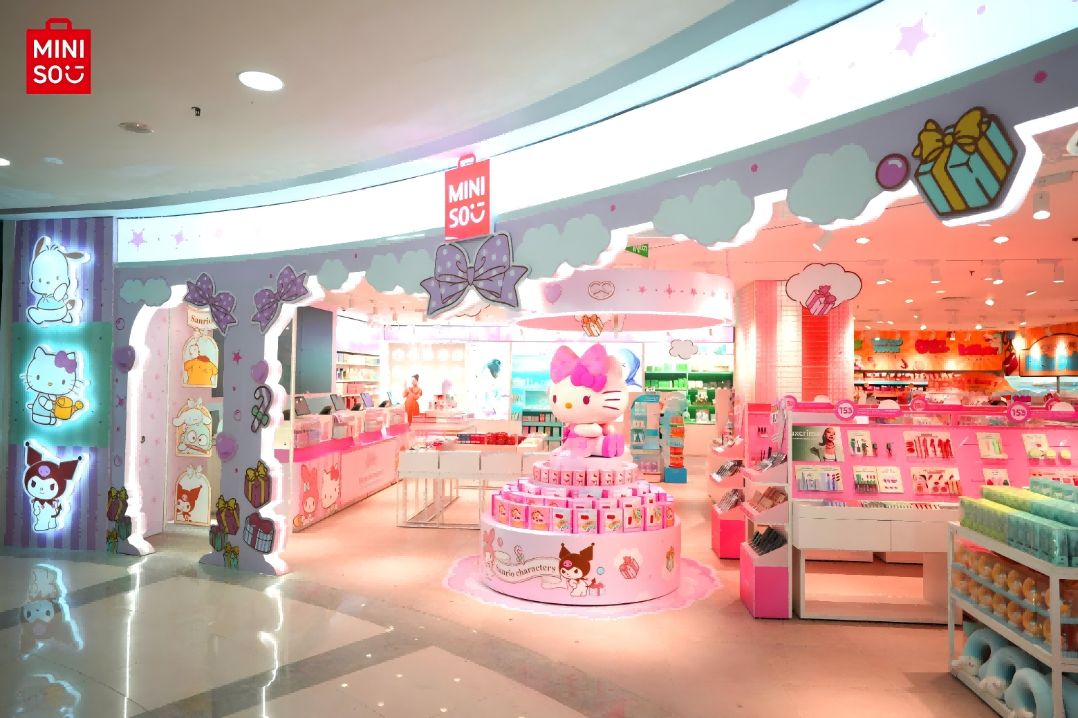 MINISO Opens its first-ever Sanrio-themed store in Indonesia for a Magical IP Shopping Experience