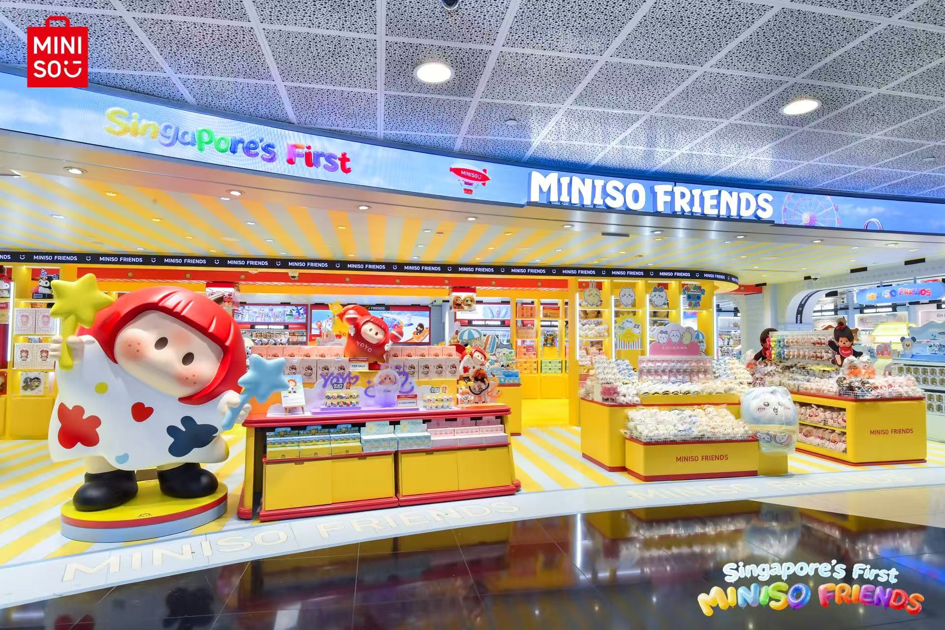 Singapore’s First MINISO FRIENDS to Open at VivoCity, Launching an Immersive IP Playground with YOYO’s First Overseas Exhibition